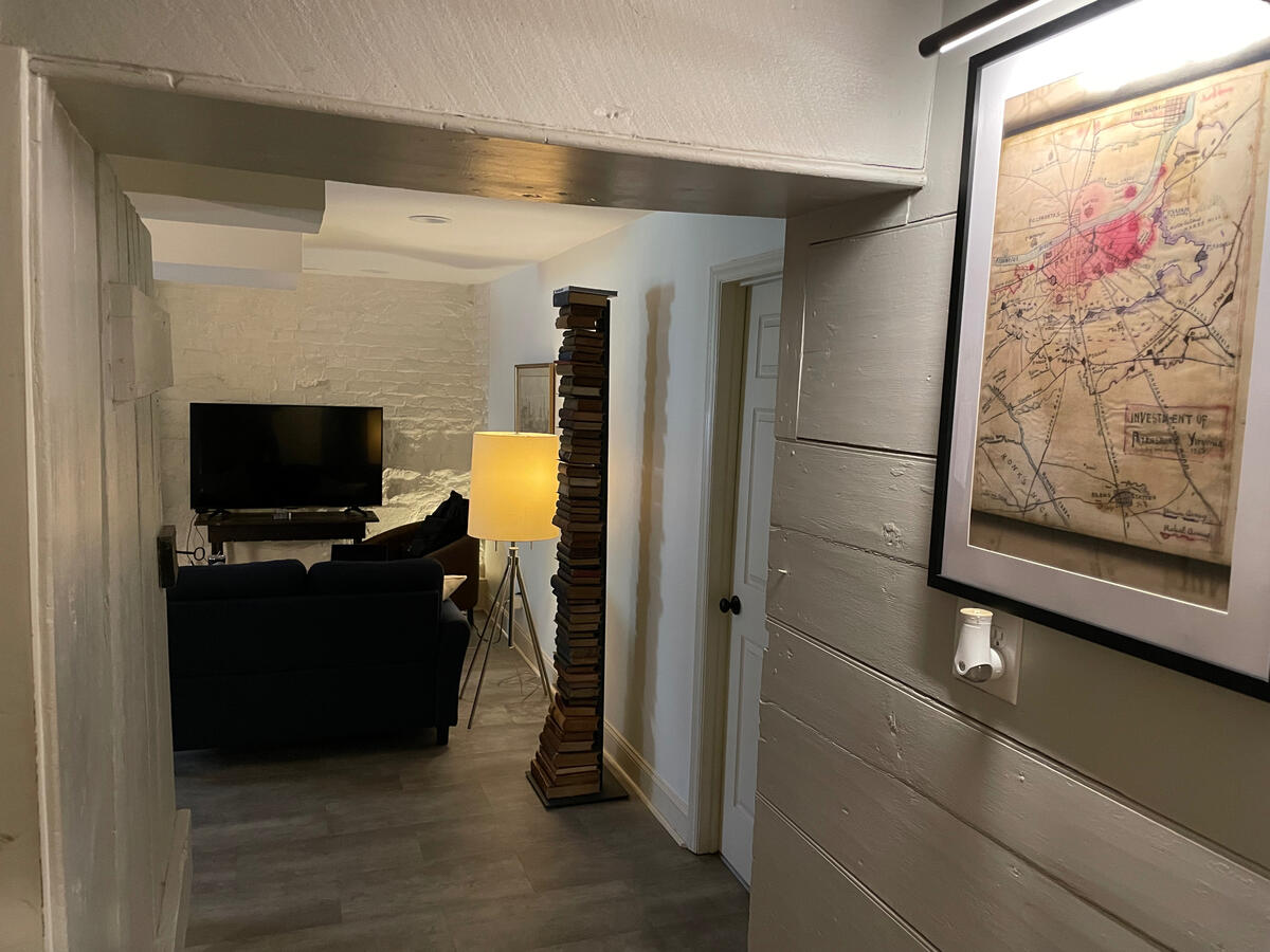 Hallway from Bathroom to Living Room