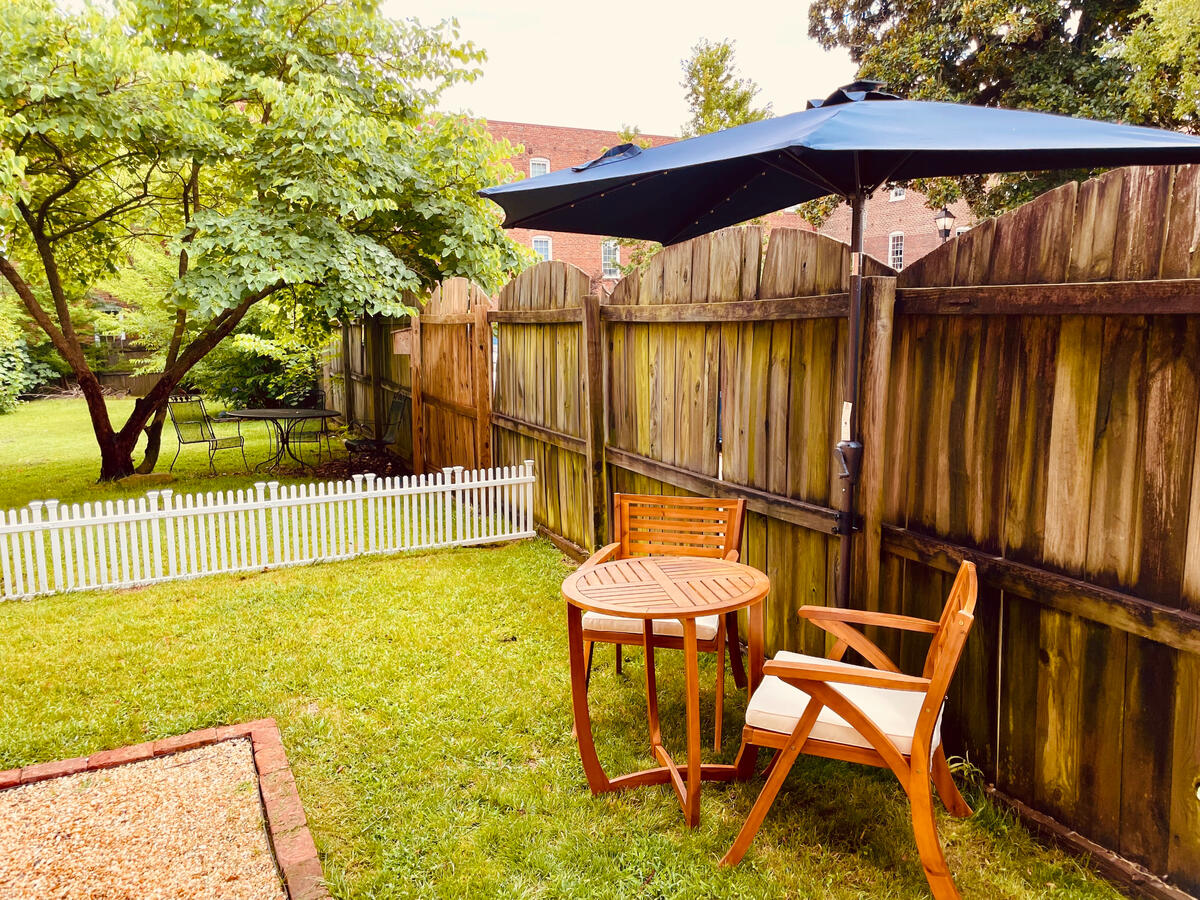 Back Yard Seating Area
